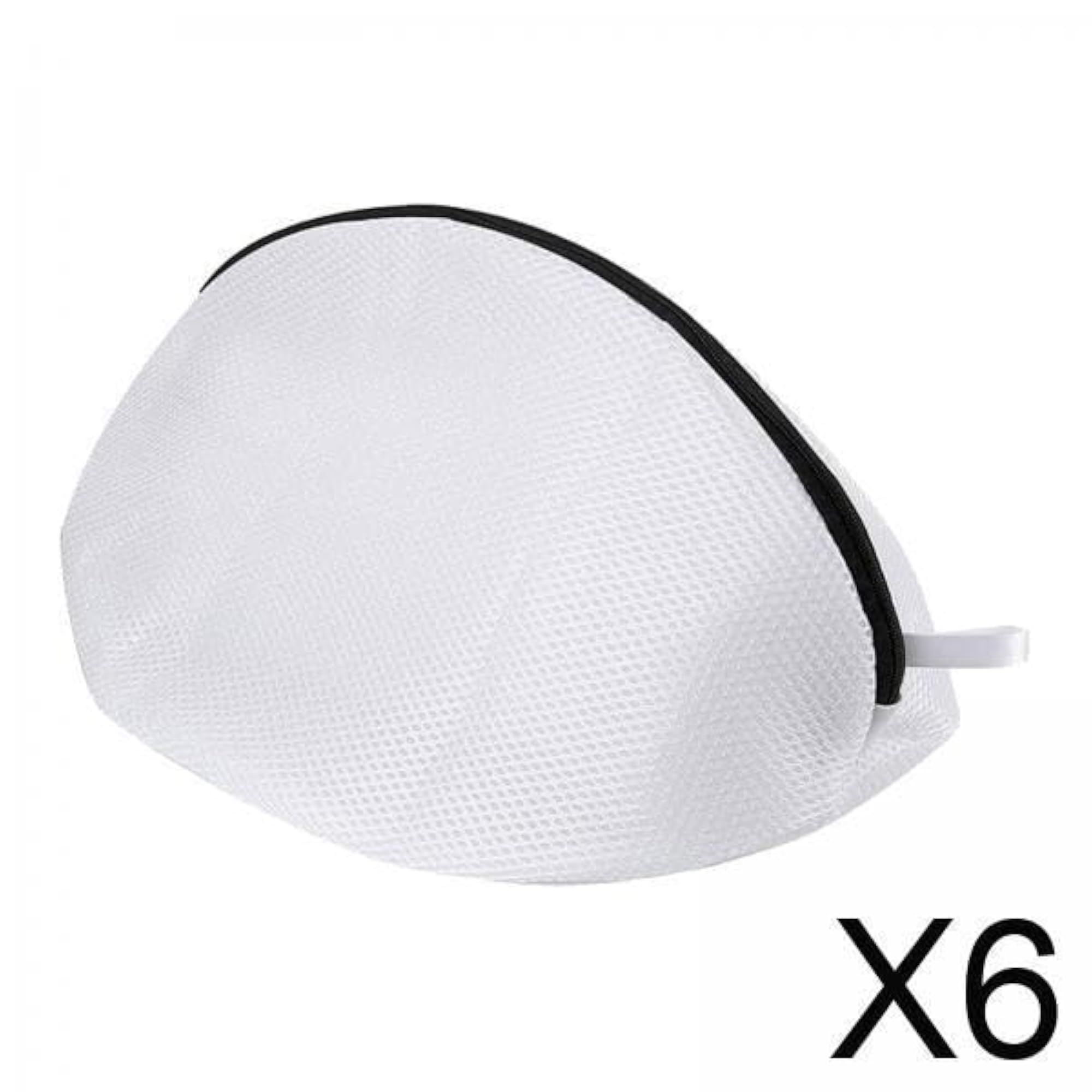 6x Polyester Laundry Bags for Shoes